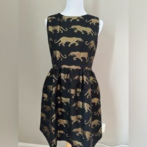 Anthropologie Eyedoll Panthere Dress